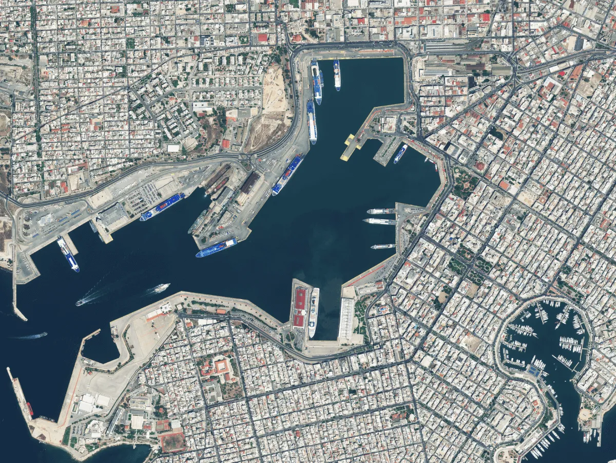 Beijing-3A imagery of the Port of Piraeus (Greece)