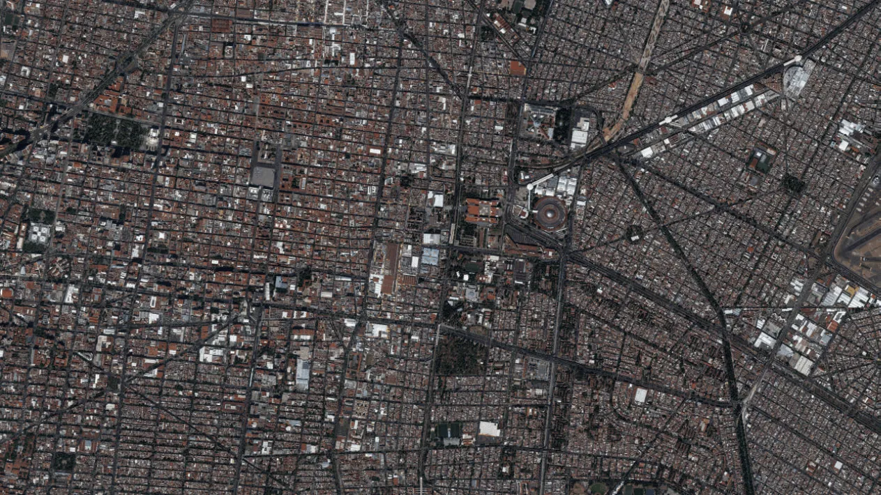 A KOMPSAT-3 image of Mexico City (Mexico)