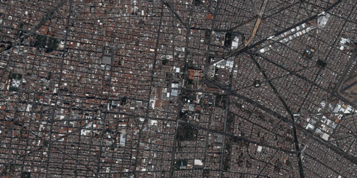 A KOMPSAT-3 image of Mexico City (Mexico)