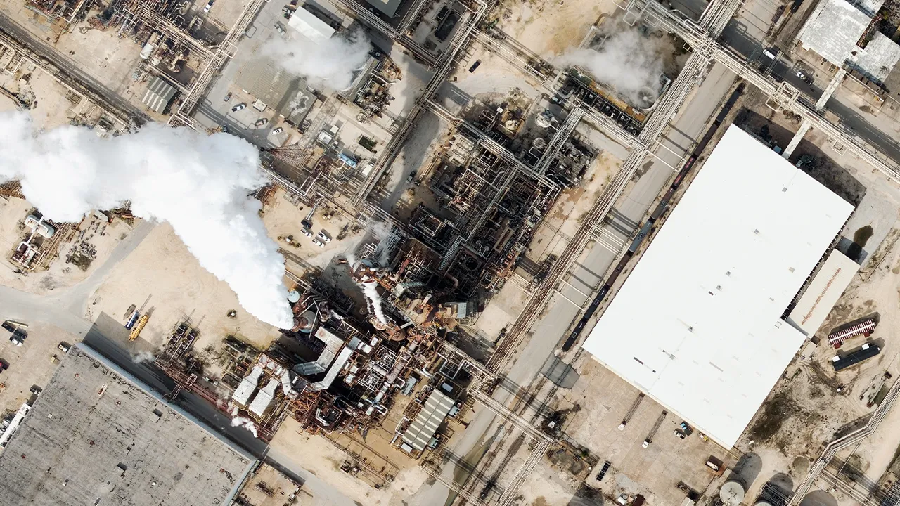 A Vexcel Aerial image of Baytown, Texas (US) at the Ortho geometric processing level
