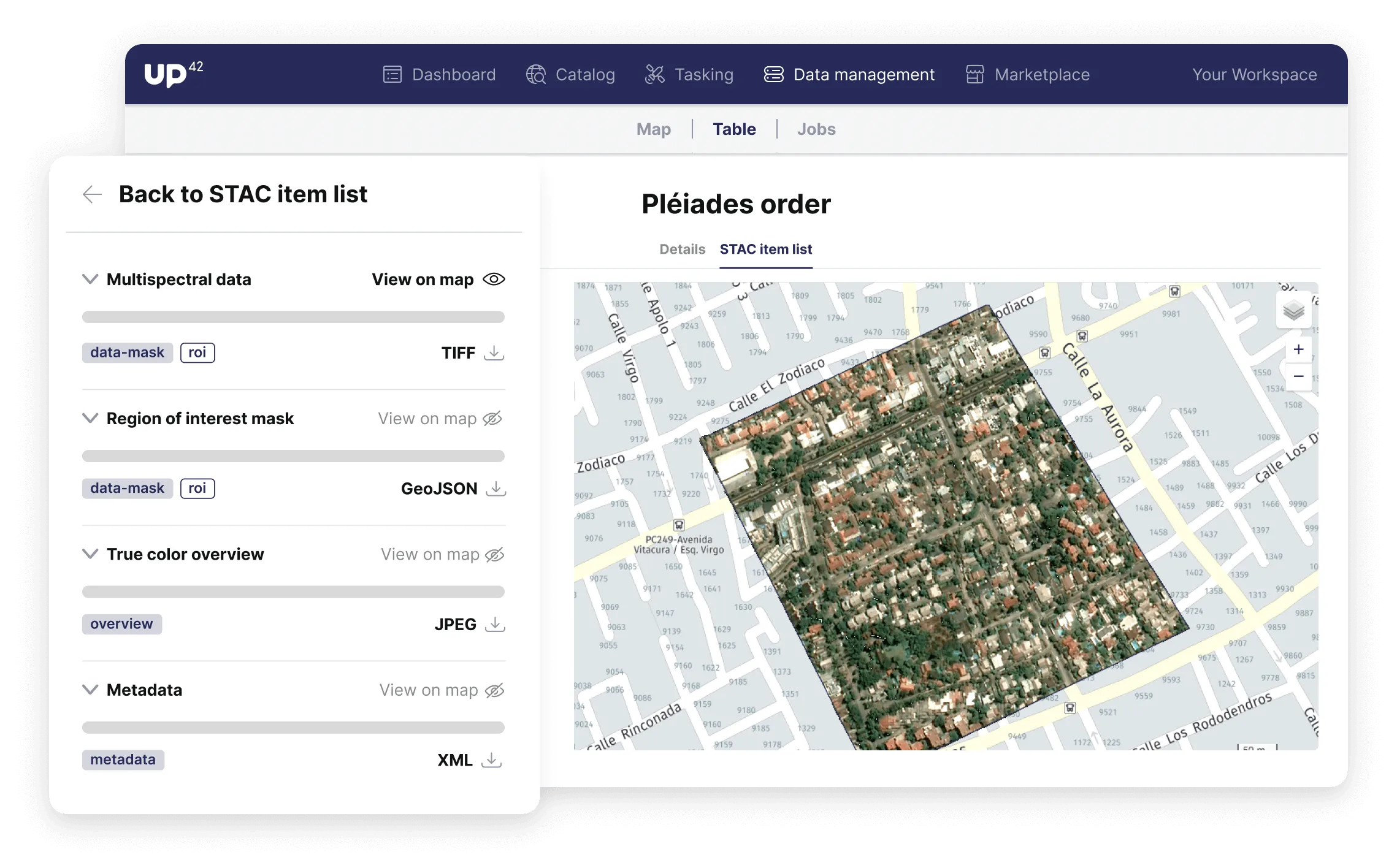 Data management on the console